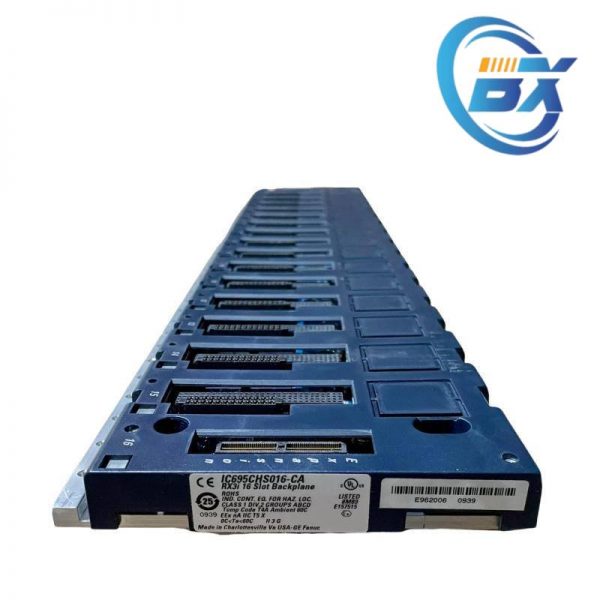 GE IC695CHS016 Universal 16 Module Slots Base for Industrial Control Systems